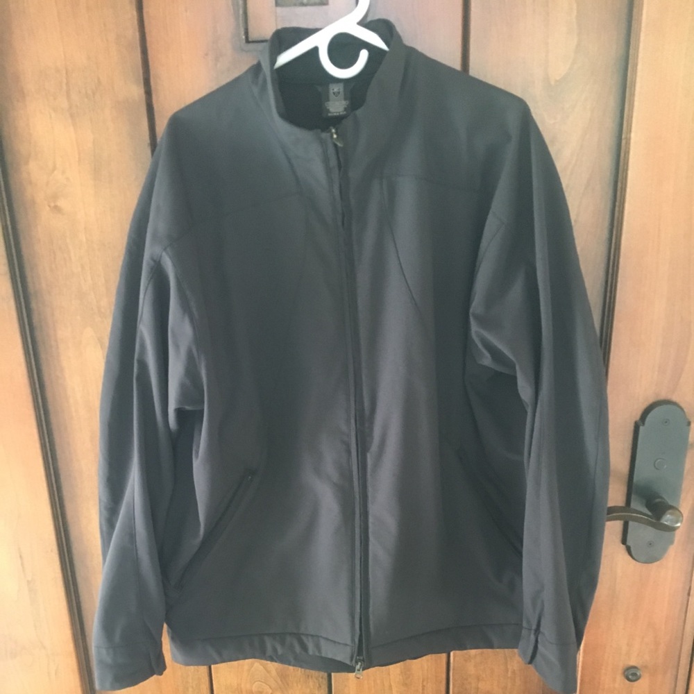 Nike black zip jacket